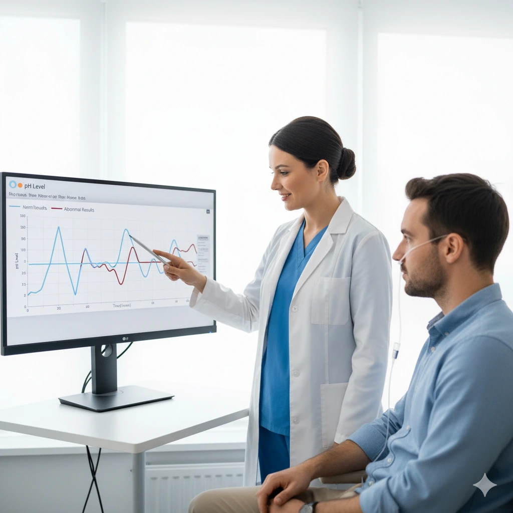 qué es una phmetria a un paciente - clínica de endoscopia avanzada